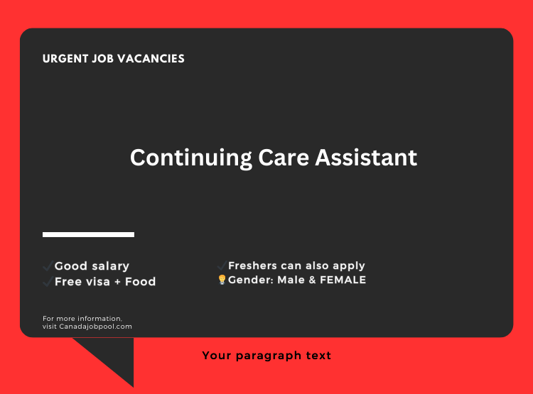 Continuing Care Assistant