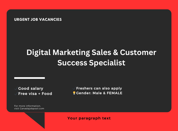 Digital Marketing Sales & Customer Success Specialist