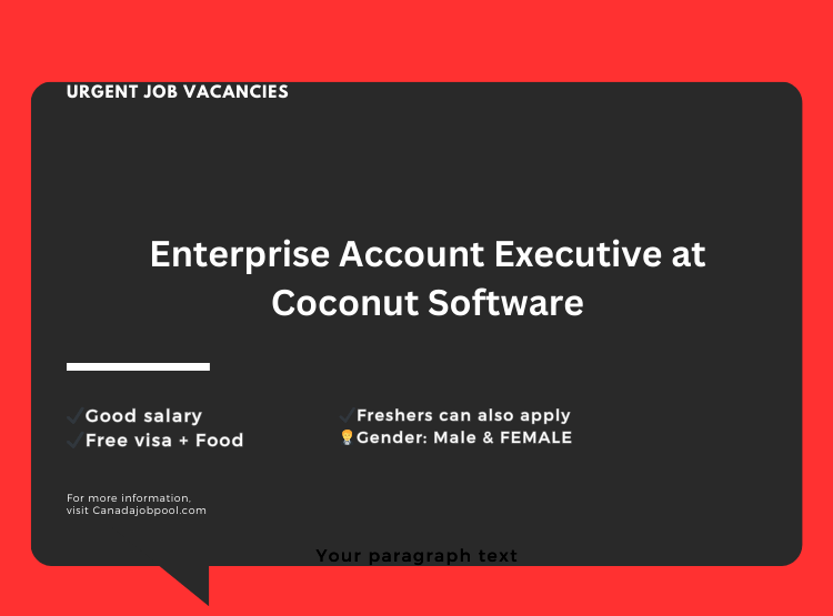 Enterprise Account Executive at Coconut Software