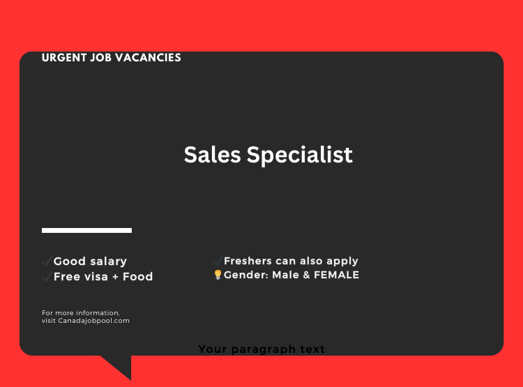 Sales Specialist