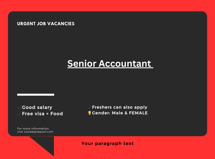 Senior Accountant