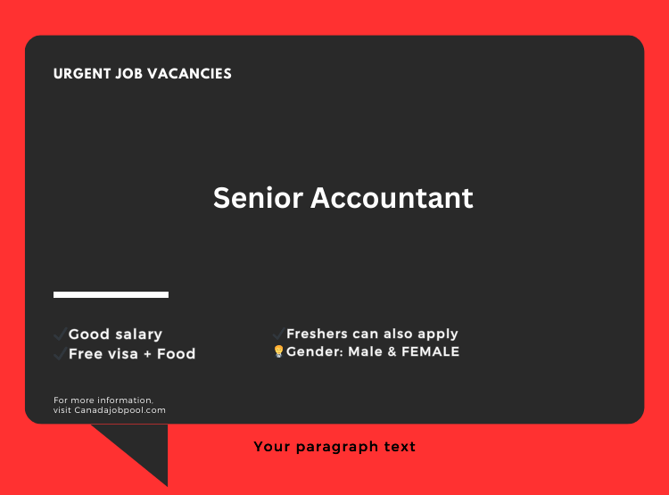 Senior Accountant