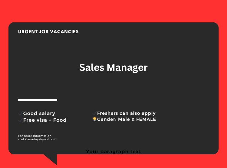 Sales Manager